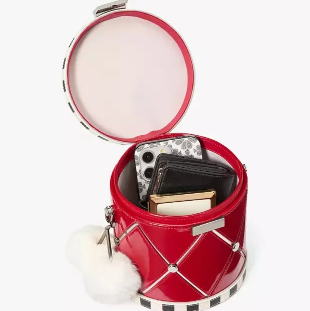 Kate Spade Red Drum Crossbody Bag
